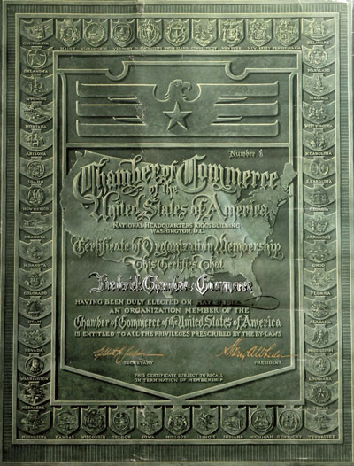Original 1912 Charter